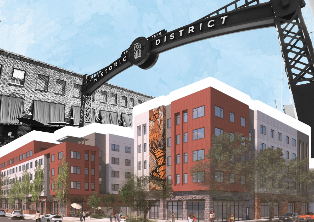 Warehouse demolished for affordable housing on R Street.