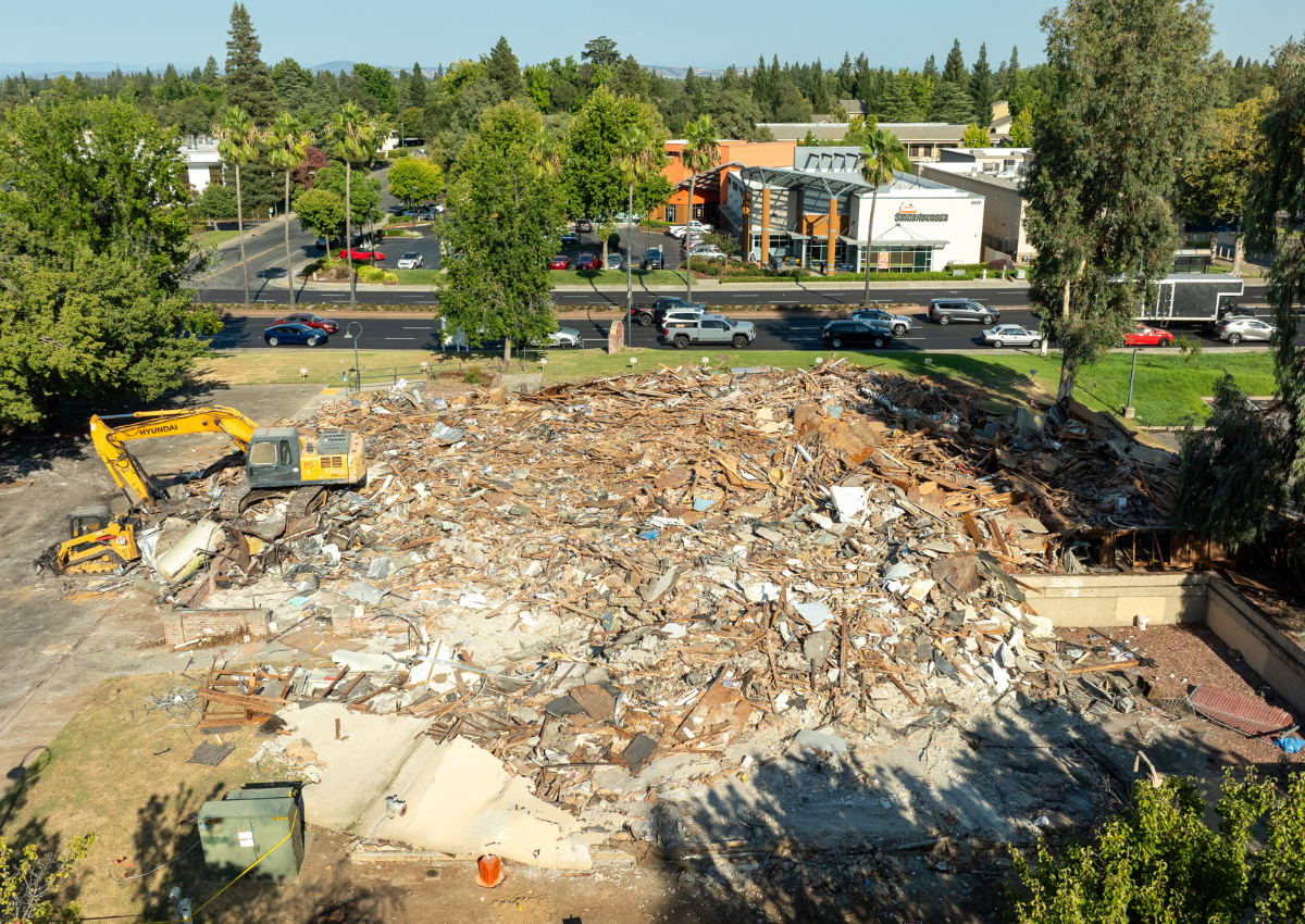 Demolition done, drive-thru on deck for former Marie Callender’s site in Citrus Heights.