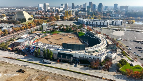 Athletics begin season ticket sales as renovations progress at Sutter Health Park.