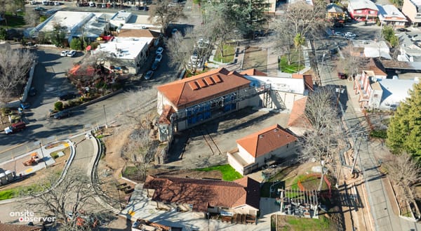 Measure J-funded project in the heart of Fair Oaks Village makes steady progress.