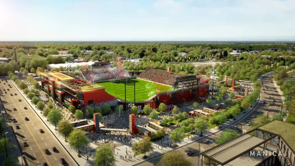 Sacramento Republic FC seeks fan input for new Railyards stadium.