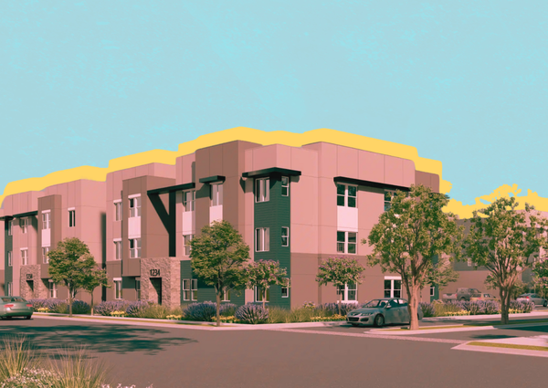 Vertical construction underway at The Crawford in West Roseville.