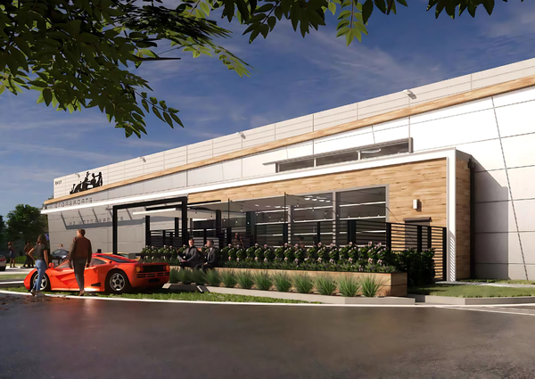Roseville Design Committee approves M2 Motorsports auto storage complex.