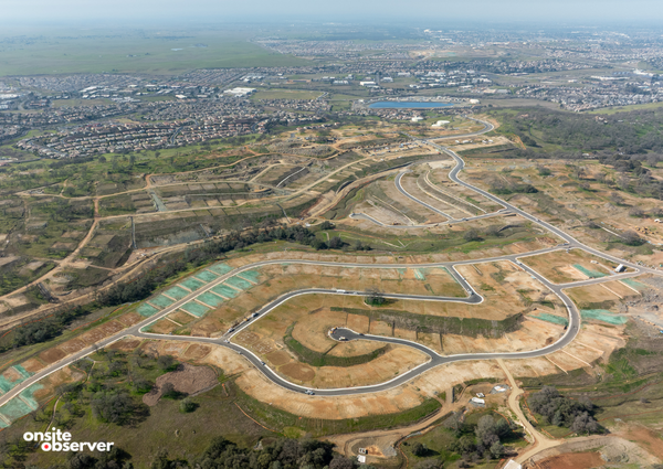 Site visit shows new roads and graded pads at East Ridge Village in El Dorado Hills